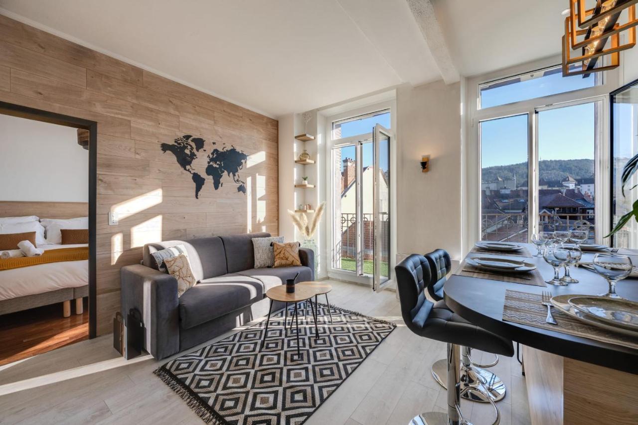 Le Balcon Annecien 4 - Rooftop View For 2-4 People Άννεσι Εξωτερικό φωτογραφία