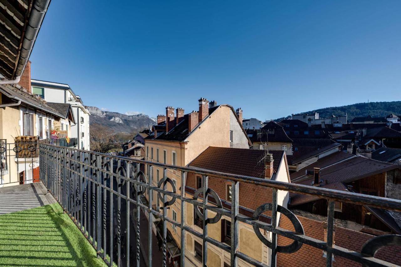 Le Balcon Annecien 4 - Rooftop View For 2-4 People Άννεσι Εξωτερικό φωτογραφία